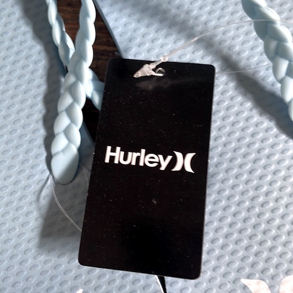 HURLEY➕Twisted Braid Flip Flops NWT - Picture 6 of 7